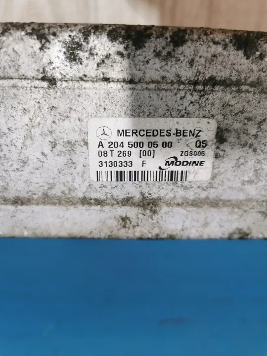 Mercedes C-Klasse W204 Intercooler A 204 500 05 00 image 3