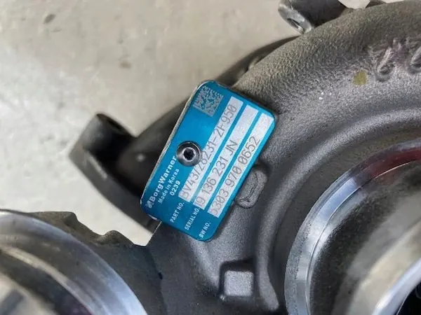 Kia Sorento Santafe Turbocompresor 53039700652 image 3