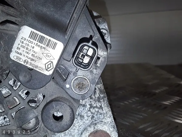 2016 Dacia Duster Vaihtovirtageneraattori 1600 Bensiini OEM 231001568r image 6