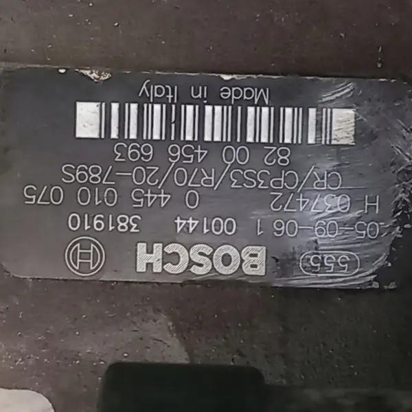 Hoge druk brandstofpomp Opel Vivaro 2003 0445010075 image 3