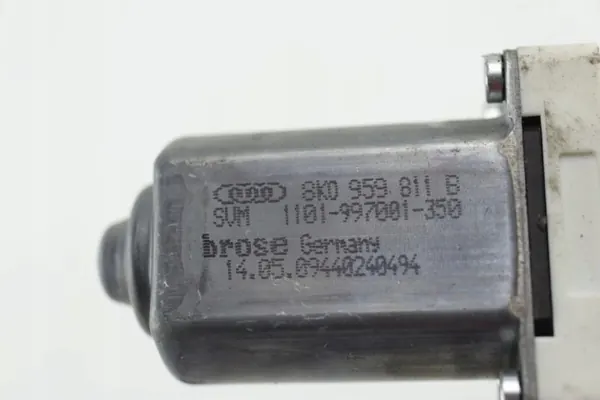 Motor de ventana izquierda trasera Audi A6 C6 OEM 8K0959811B image 5