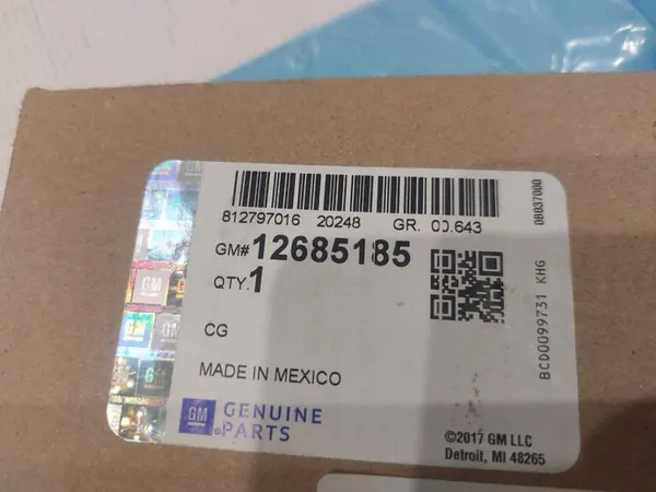 Anel de pistão Chevrolet Camaro 12685185 image 3