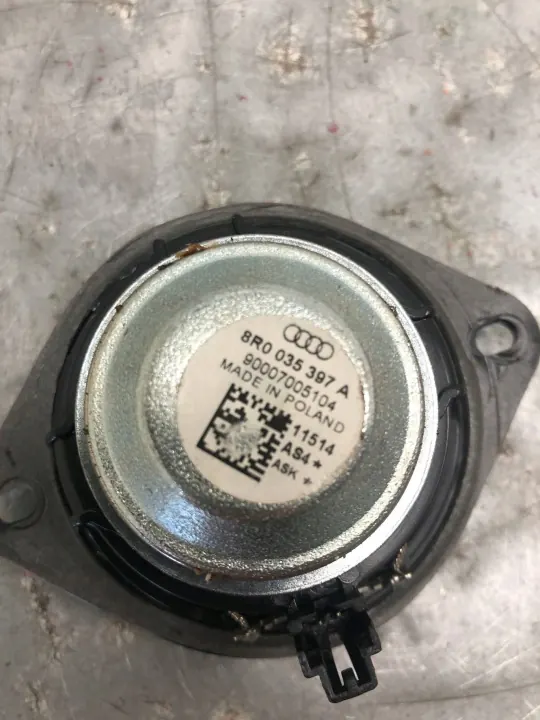 Audi Q5 Consoleluidspreker OEM 8R0035397A Gebruikt image 4