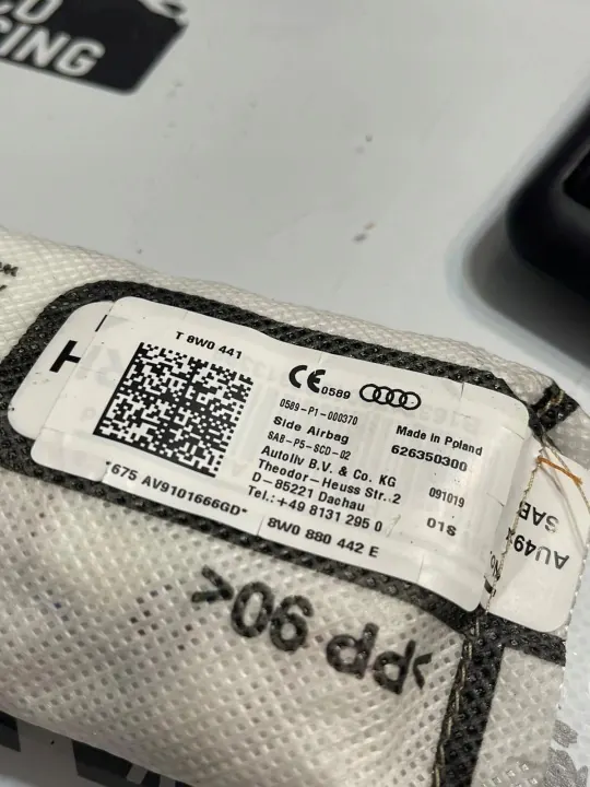 Airbag Audi OE 8W0880442E - État d'occasion image 4
