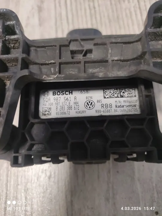 Sensor Radar Velocidad OEM 5QA907561A para VW Touran III image 3