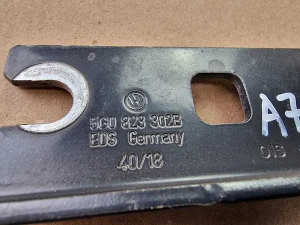 VW GOLF VII 7 Bisagra de Capó Delante Derecha OEM 5G0823302B image 5