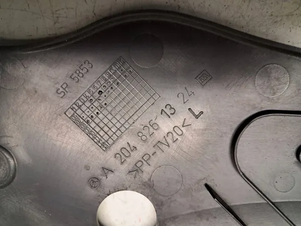 MERCEDES W204 07- Front Lamp Cover Left A2048261324 image 8