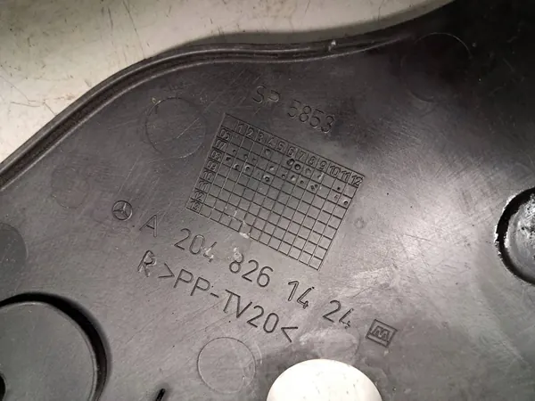 MERCEDES W204 07- Front Lamp Cover Left A2048261324 image 9