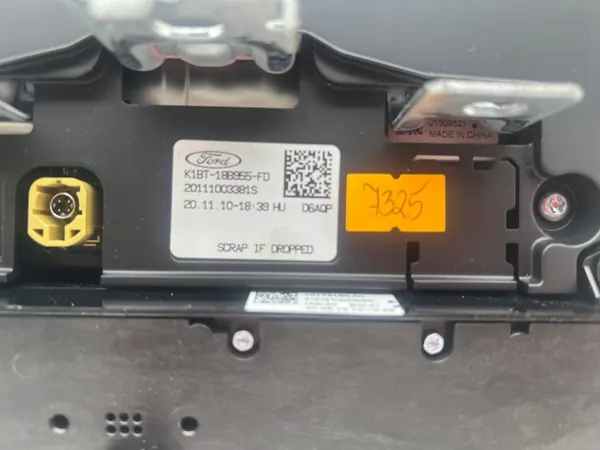 Ford Puma MK2 2019-2024 Navigationsskärm OEM K1BT-18B955-FD image 6