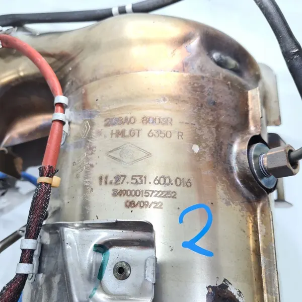 CATALISADOR RENAULT CAPTUR II 1.3 TCE 208A00492R image 2