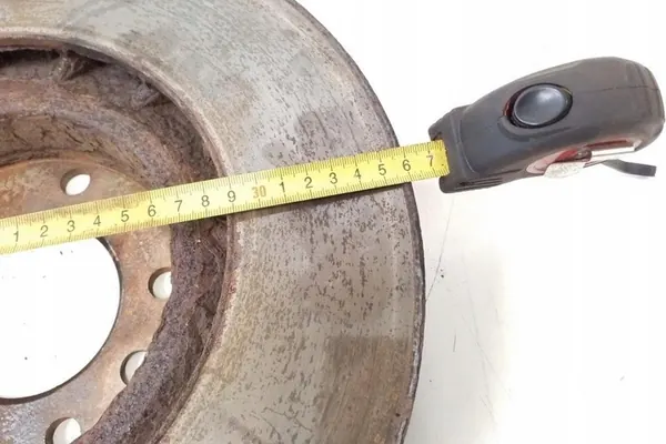 Voorste rechter remschijf PORSCHE CAYENNE 95835140401 image 2