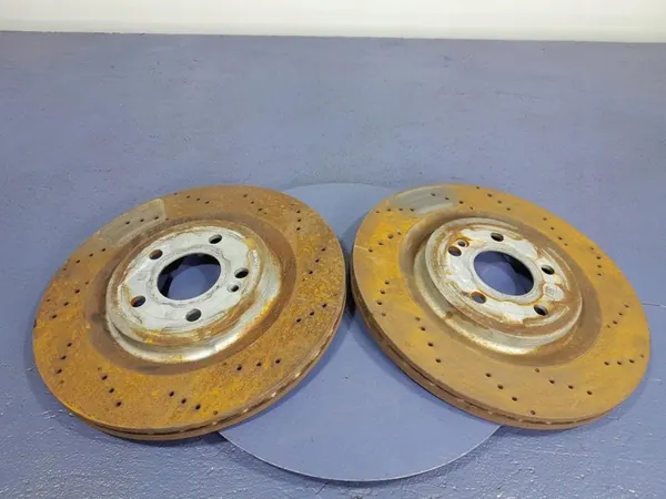 MERCEDES A W177 AMG A45S Rear Brake Discs A2474230400 image 2