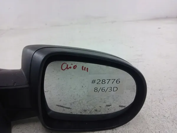 Rétroviseur droit manuel noir Renault Clio III OEM image 6