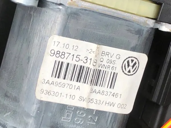 OEM 3AA959701A Vasen Etuikkunan Nostin VW Passat image 4