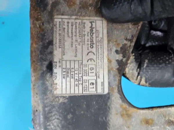 Webasto Thermo Top C 5KW Citroen C8 OEM 9016835A image 4