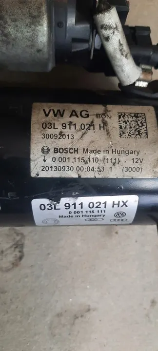 Motor de arranque AUDI A4 AVANT 2.0L diesel 2010 03L911021HX image 4