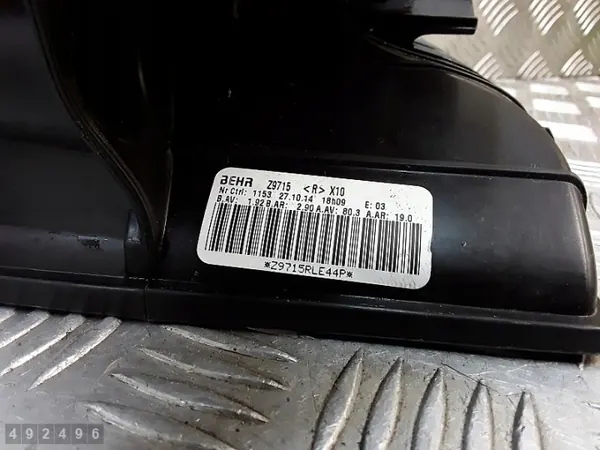 Renault Zoe lämmityspuhallin OEM z9715 - Käytetty image 7