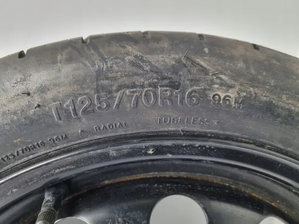 Reservewiel Audi Seat VW Golf V 125/70 R16 1K0601027F 5x112 image 7