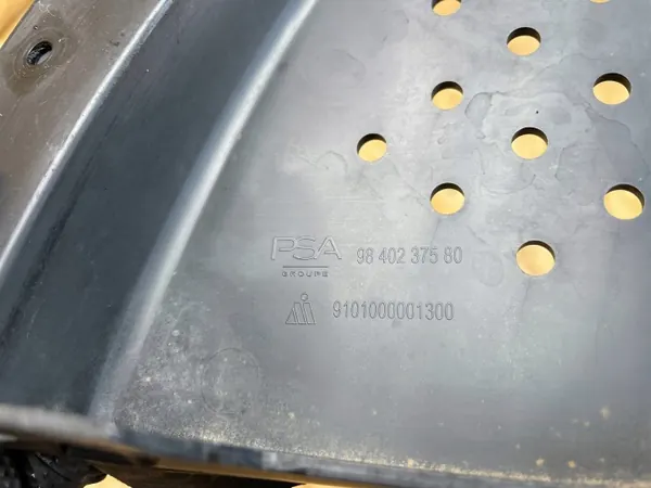 Spoiler inferior pára-choques dianteiro esquerdo OEM 9840237580 image 10