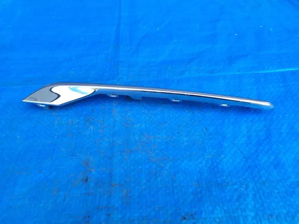 OPEL Crossland X Front Bumper Left Chrome Trim 13477106 image 3