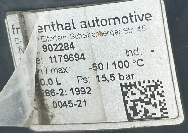Mercedes-Benz OE A0054324201 Lufttank, pneumatiskt system image 6