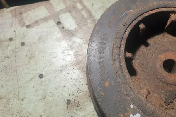 Polia do virabrequim RENAULT KANGOO 1.9L diesel 7700112999 image 4