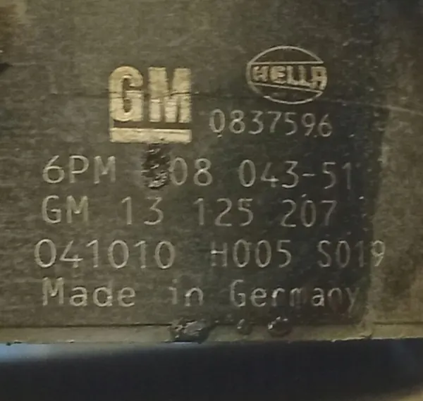 Sensor de Nivel Trasero OEM 13125207 para Opel Antara image 3