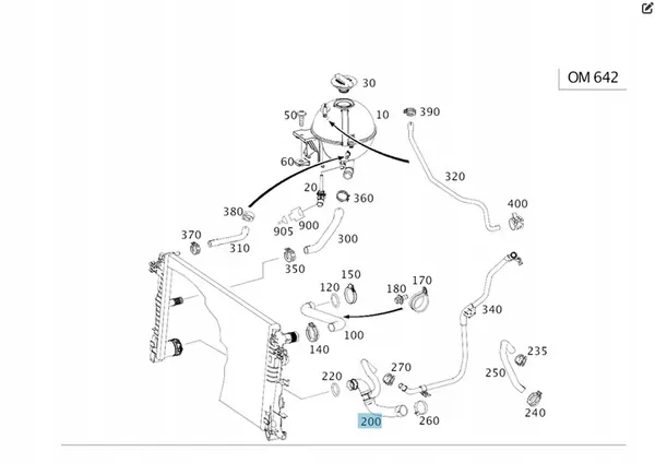 Waterleiding Mercedes Sprinter 906 907 A9065012082 image 3