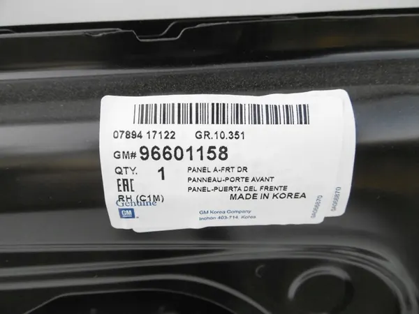 CHEVROLET SPARK 05-10 Höger Framdörr GM image 8