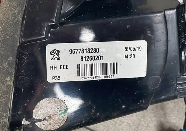 ACHTERLICHT PEUGEOT 308 II T9 LED 9677818380, 9677818280 image 5