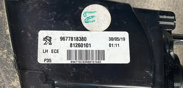ACHTERLICHT PEUGEOT 308 II T9 LED 9677818380, 9677818280 image 6