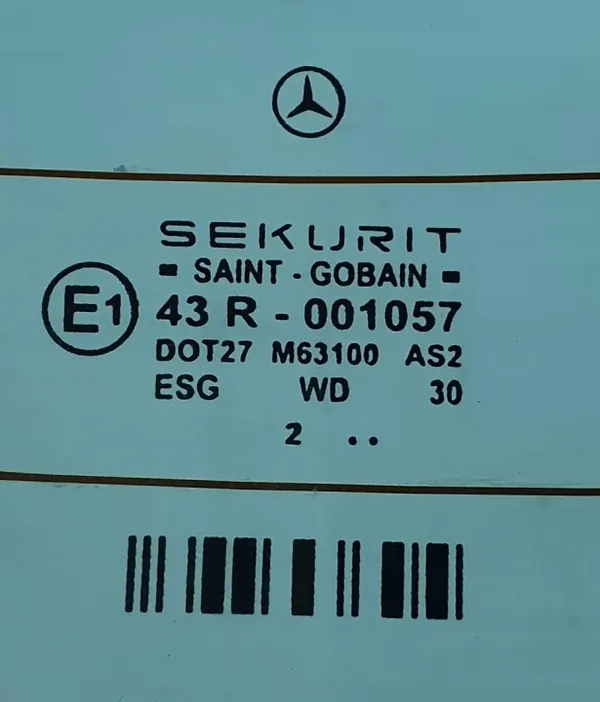 Achterruit OEM A2038203689 voor Mercedes CLK Coupé image 3