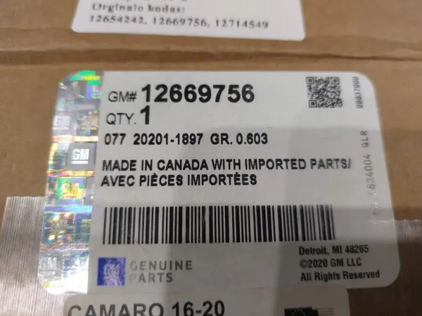 Pleuel OEM 12669756 für Chevrolet Camaro image 4