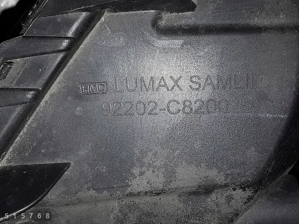 Farol de neblina Hyundai I-20 2015 92202c8200 image 8