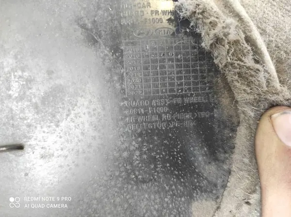 KIA SPORTAGE IV Etuvasen Lokasuoja 86811-F1000 image 7