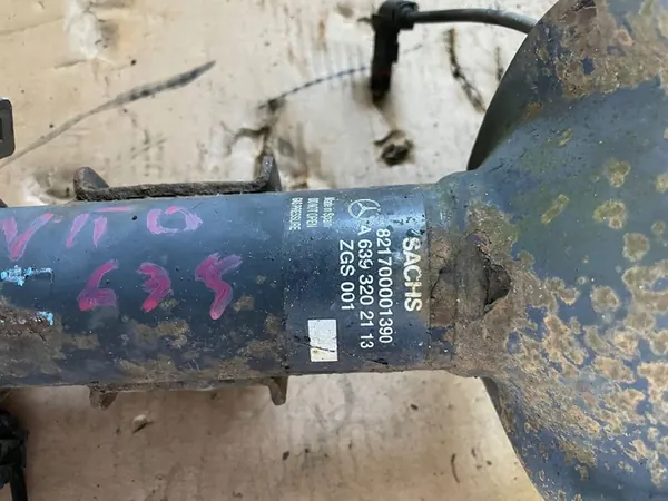 McPherson Dämpare Vänster Framsidan Mercedes Vito 639 image 3