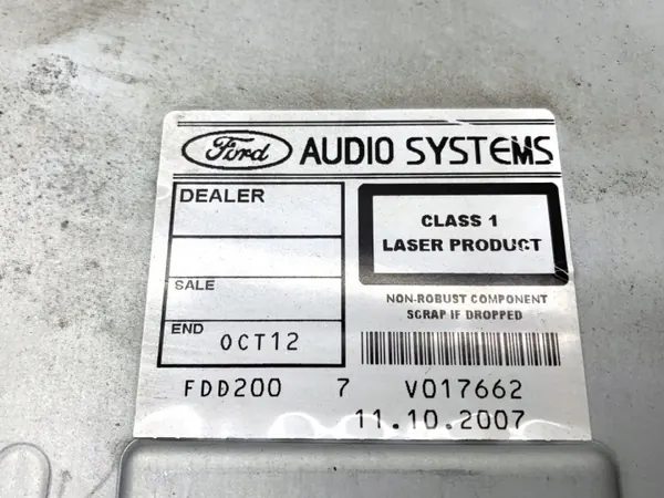 OEM 7M5T-18C815-AB radio Ford Focus C-Max 2003-2007 image 5