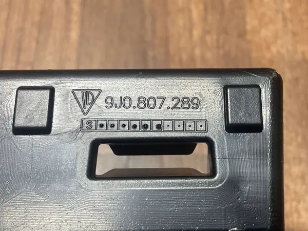 PDC-sensorbeugel OEM 9J0807289 Links Achter Porsche Taycan image 8
