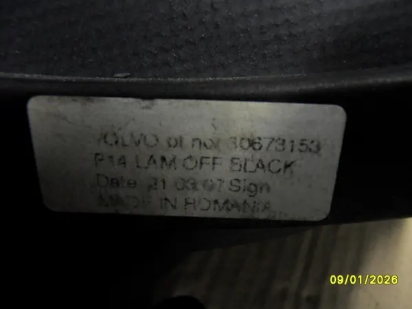 Persiana Trasera Maletero Volvo C30 OEM 30673153 image 5