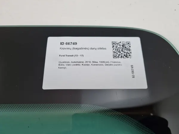 Ford Transit Achterdeur Ruit OEM BK31V42005B image 3