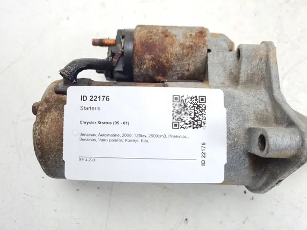 Motor de arranque Chrysler OE 4609 058 image 10