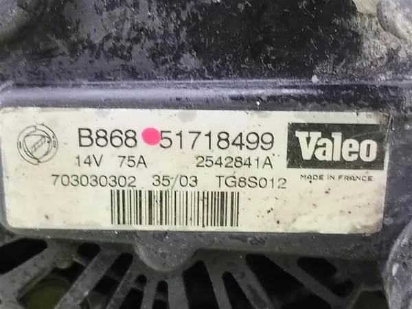 Vaihtovirtageneraattori Fiat Fiorino III 1.3 JTD 2007-2024 image 3