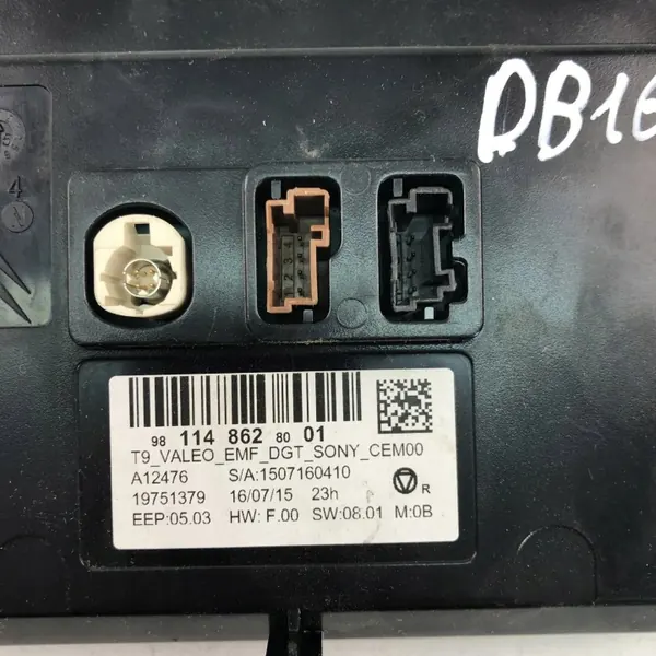 Écran de navigation OEM 9811486080 pour Peugeot 508 2014 image 4