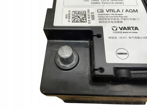 AGM Start-Stop Akku 12V 70Ah OEM 9382269 BMW image 3