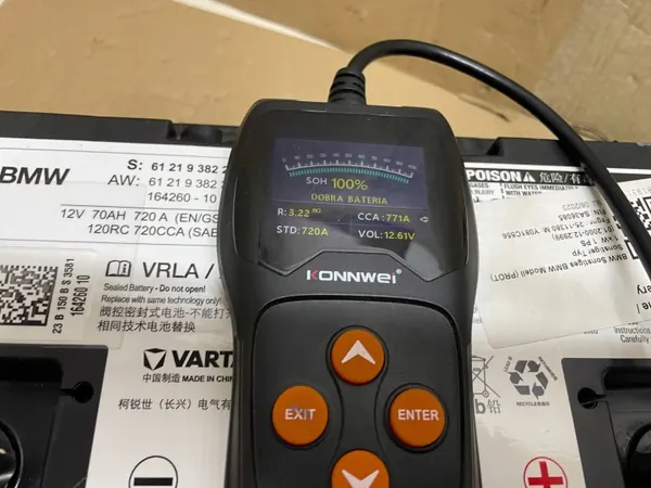 AGM Start-Stop Akku 12V 70Ah OEM 9382269 BMW image 6