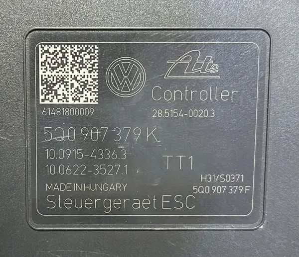 ABS-rempomp OEM 5Q0907379K voor SEAT Leon III image 3