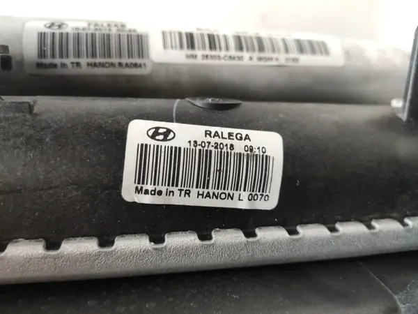 HYUNDAI I20 III 2020- BAYON 1.0 T-GDI CHŁODNICA KOMPLET CHŁODNIC WENTYLATOR image 4
