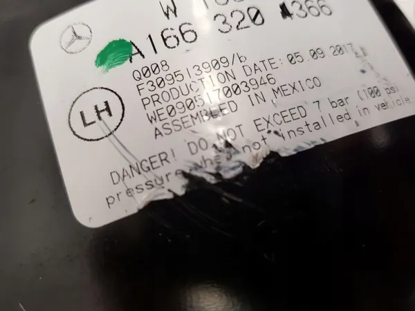 AMMORTIZZATORE MERCEDES W166 A1663205466 A1663205366 image 2