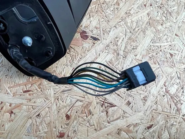 Specchio Elettrico Pieghevole Sinistro Renault Grand Scenic III image 5