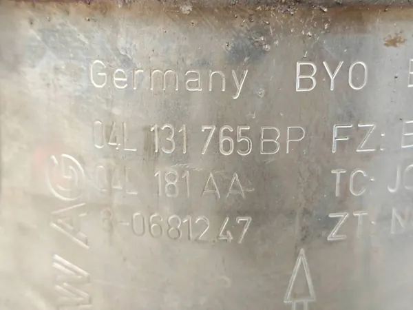 DPF Catalizador OEM 04L131765BP para Audi A6 C7 2.0 TDI image 8